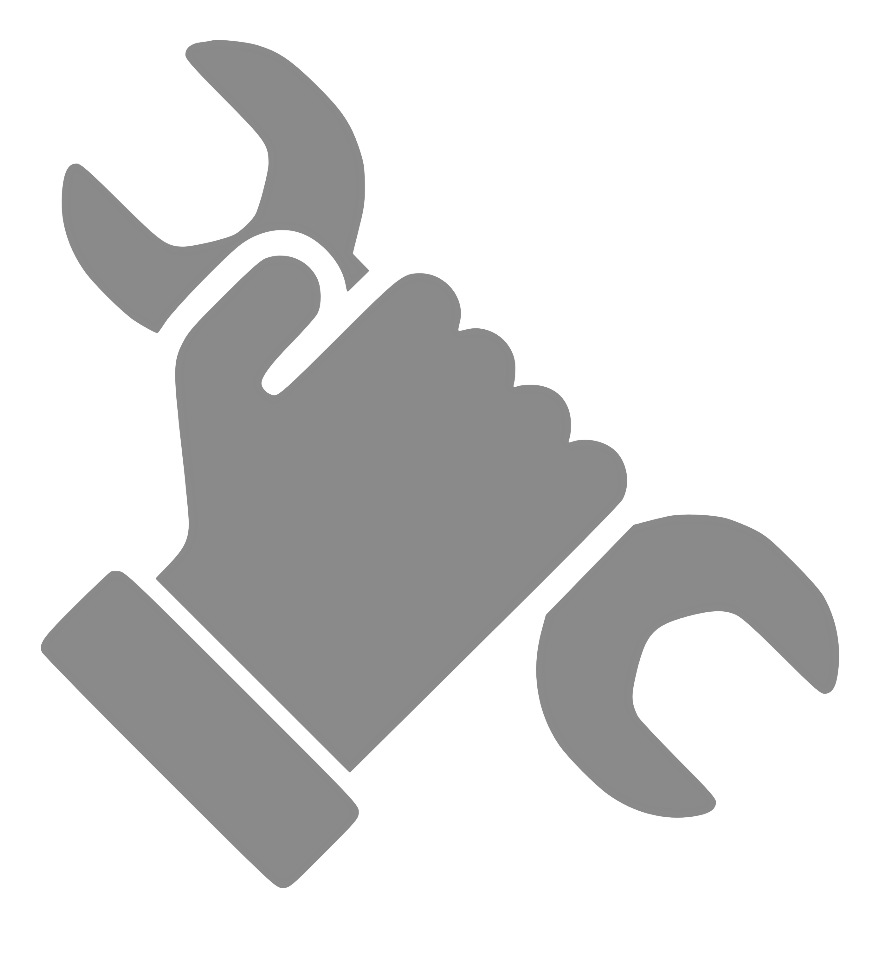 Logo de una casa con herramientas representando al Servicio Técnico Fagor Utebo